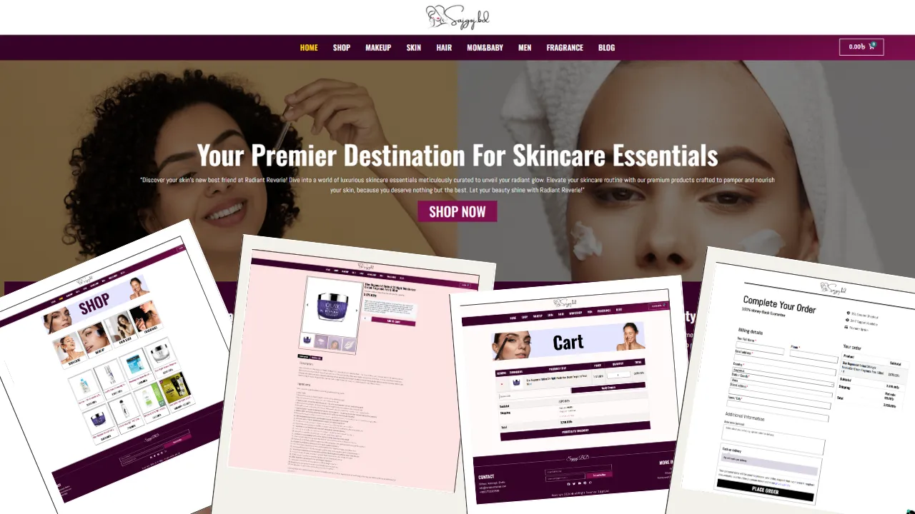 SajgojBD Design & Redesign WordPress Website Romanuzzaman Elementor Jetengine Crocoblock
